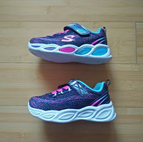 -NEW- Skechers S Lights Shimmer Beams Sneakers
