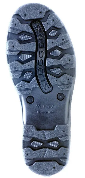 5013BP Black and White Polka Dot Ladies Rain Boots