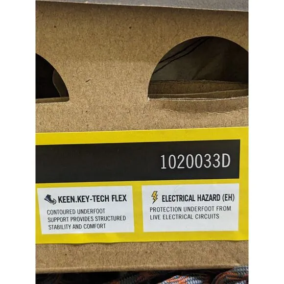 8 D 8D NEW Keen Men's Detroit XT Steel Toe Leather Electrical Hazard Work Shoes