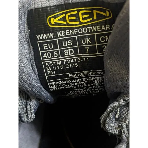 8 D 8D NEW Keen Men's Detroit XT Steel Toe Leather Electrical Hazard Work Shoes