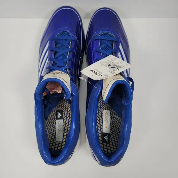 Adidas Adizero Diamond King Men's Blue Baseball Cleats G24749 US Size 14 NWT
