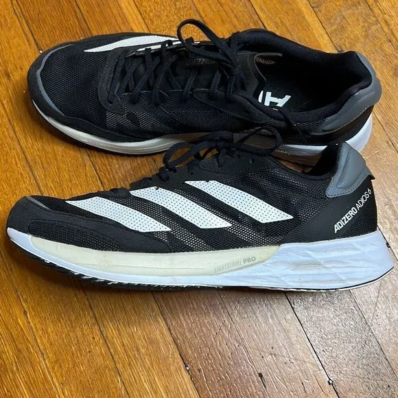 Adidas Adizero Adios 6 Running Shoes Sneakers Size 10