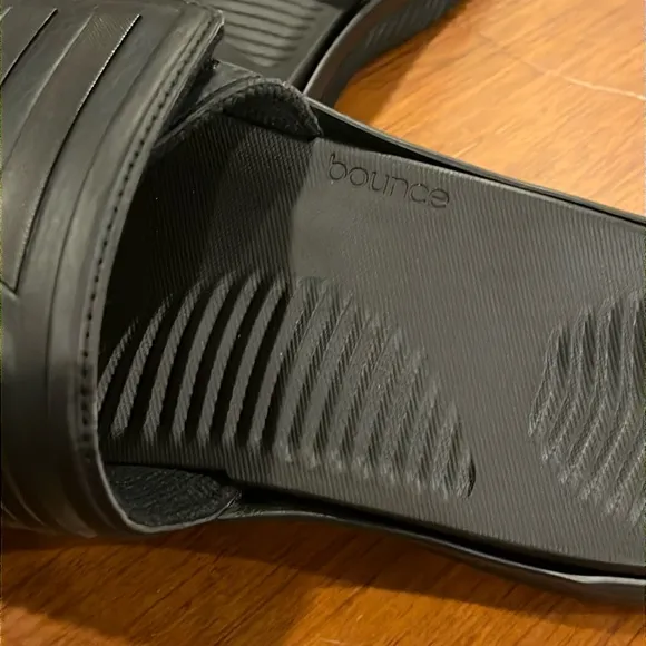 Adidas Alphabounce 2.0 Slides Sandals Shoes new GY9416 black Mens Size 12