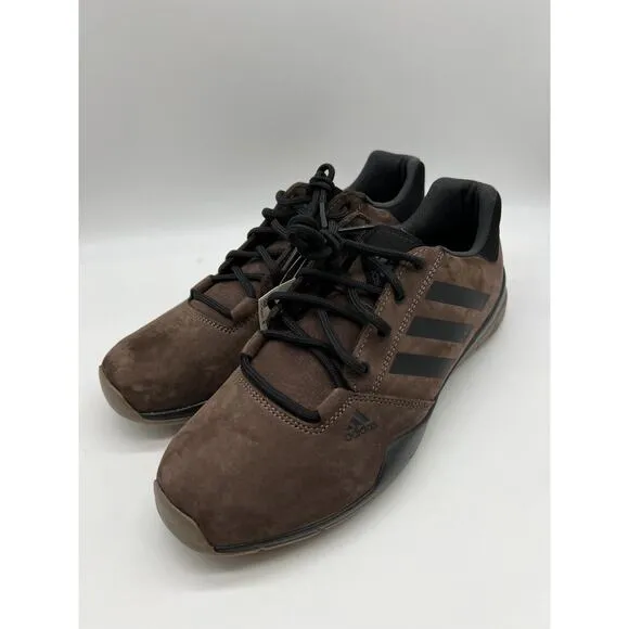 Adidas Anzit DLX New Brown Hiking Shoes Fx9512 Men's Size 9.5 NWT