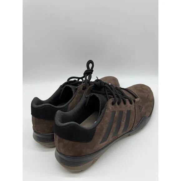 Adidas Anzit DLX New Brown Hiking Shoes Fx9512 Men's Size 9.5 NWT