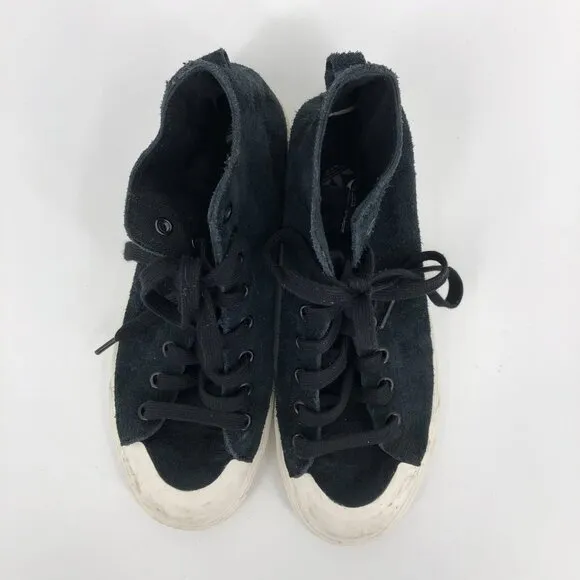 adidas Black &amp; White Athletic Sneakers | Lace Up &amp; Comfort Lined
