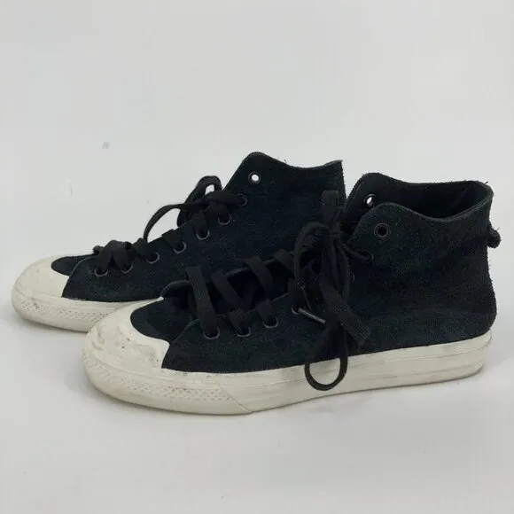 adidas Black &amp; White Athletic Sneakers | Lace Up &amp; Comfort Lined