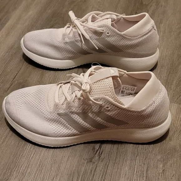 Adidas Bounce Edge Flex Sneakers Orchid Tint Silver Metallic