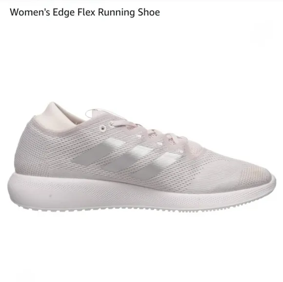 Adidas Bounce Edge Flex Sneakers Orchid Tint Silver Metallic