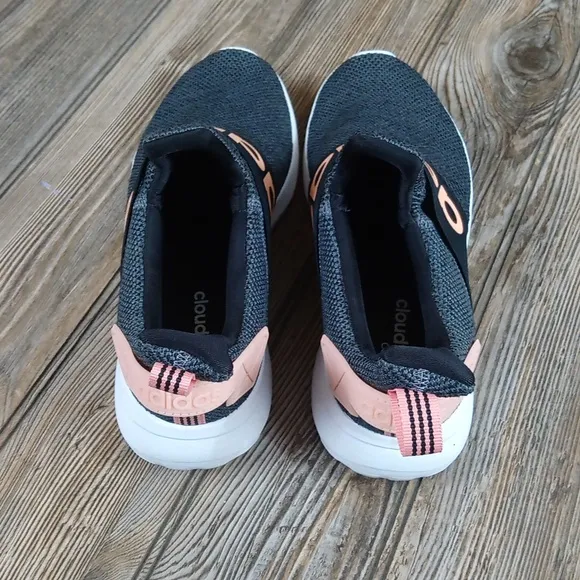 Adidas Cloudfoam Slip On Athletic Sneaker Shoes