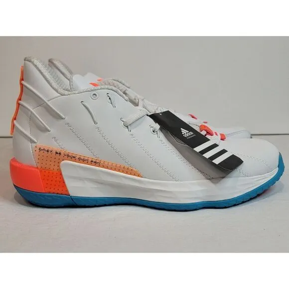 Adidas Dame 7 Basketball Sneakers Mens 12.5  'Be Your Own‎ Fan' GZ8380. SAMPLE