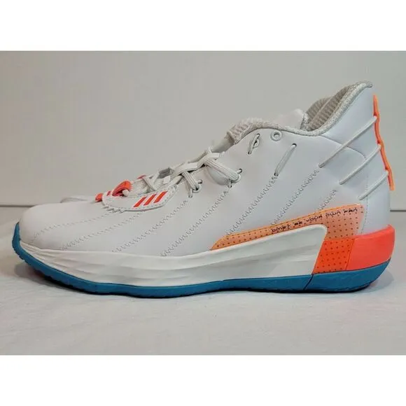 Adidas Dame 7 Basketball Sneakers Mens 12.5  'Be Your Own‎ Fan' GZ8380. SAMPLE
