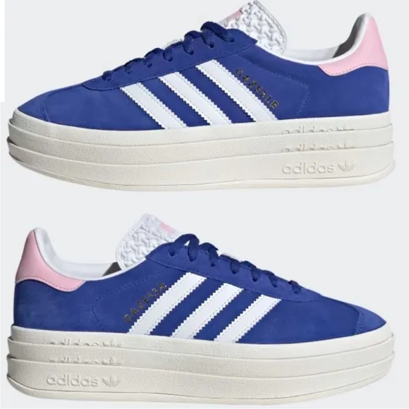 adidas Gazelle Bold True Pink/Semi Lucid Blue