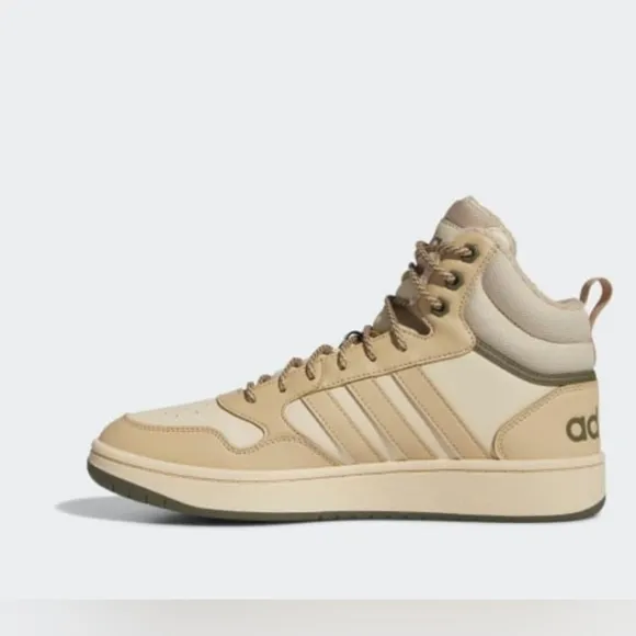 Adidas HOOPS 3.0 MID LIFESTYLE BASKETBALL CLASSIC FUR LINING WINTERIZED SHOES