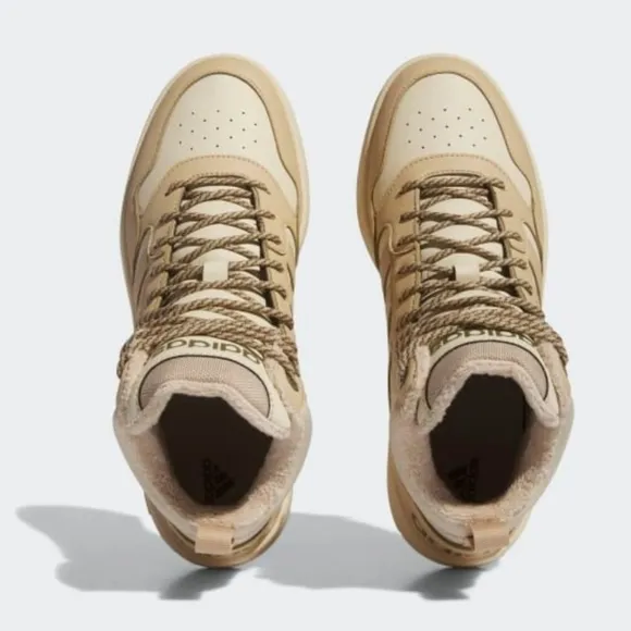 Adidas HOOPS 3.0 MID LIFESTYLE BASKETBALL CLASSIC FUR LINING WINTERIZED SHOES