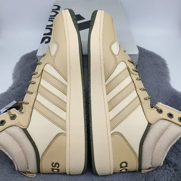 Adidas HOOPS 3.0 MID LIFESTYLE BASKETBALL CLASSIC FUR LINING WINTERIZED SHOES
