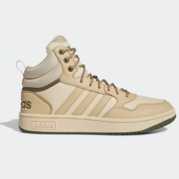Adidas HOOPS 3.0 MID LIFESTYLE BASKETBALL CLASSIC FUR LINING WINTERIZED SHOES