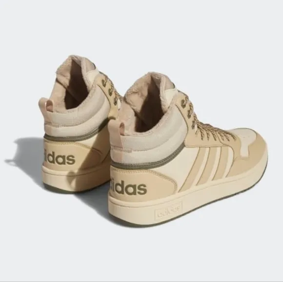 Adidas HOOPS 3.0 MID LIFESTYLE BASKETBALL CLASSIC FUR LINING WINTERIZED SHOES