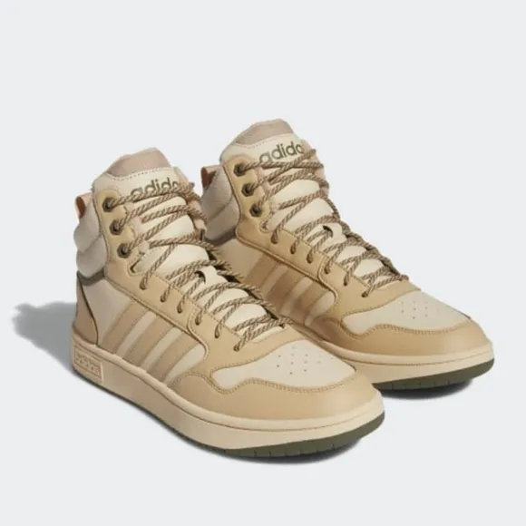 Adidas HOOPS 3.0 MID LIFESTYLE BASKETBALL CLASSIC FUR LINING WINTERIZED SHOES
