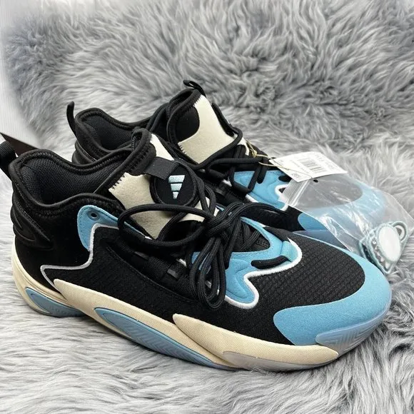 Adidas Men's BYW Select Jalen Green P.E. Basketball Shoes Black Blue Size 10.5