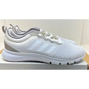 Adidas Men's Fluidup H01995 WHITE Gray Low Top Sneakers Running Shoes