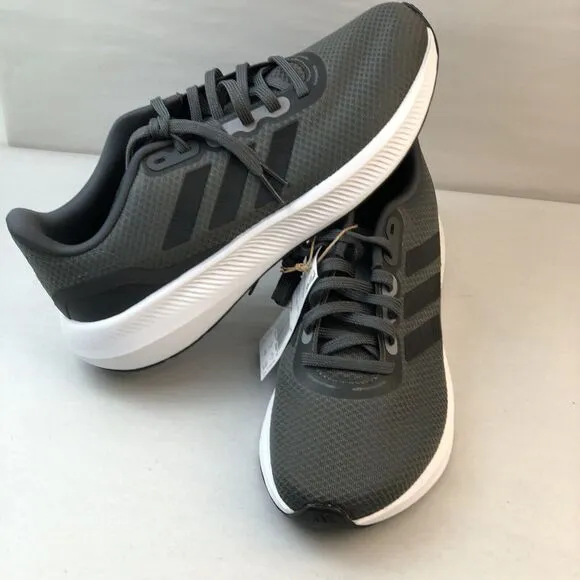adidas Men's Run Falcon 3.0 shoes, Grey/Black/Carbon 8