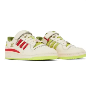 Adidas Originals Forum Low x The Grinch cream green red sneakers size 11 new