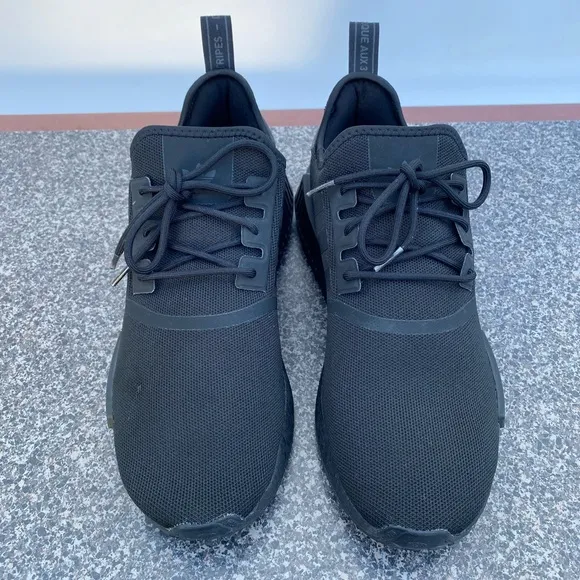 Adidas Originals NMD_R1 Primeblue Shoes Triple Black GZ9256 Size 11.5