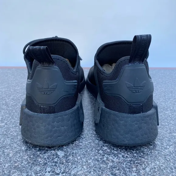 Adidas Originals NMD_R1 Primeblue Shoes Triple Black GZ9256 Size 11.5