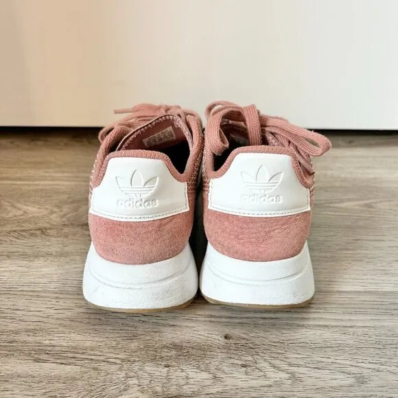 Adidas Pink Cork Mesh Sneakers Size 6.5