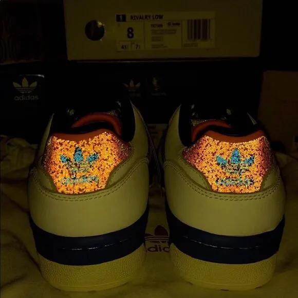 Adidas Rivalry Low Shoes w/ Swarovski Crystals