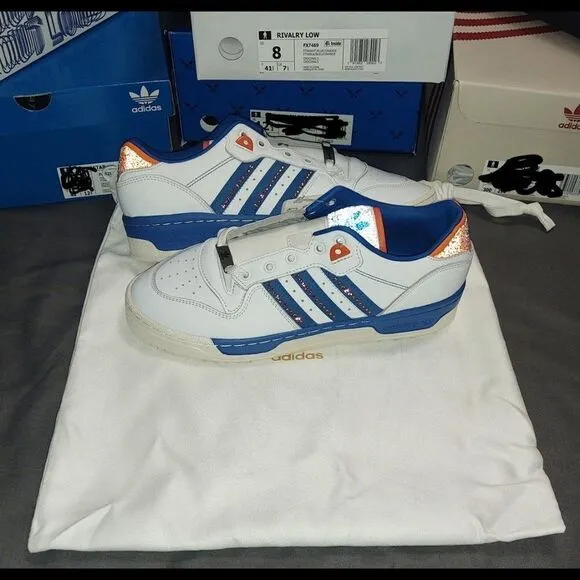 Adidas Rivalry Low Shoes w/ Swarovski Crystals