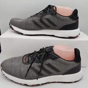 Adidas S2G spineless golf shoes gray with black size 11
