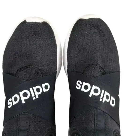 Adidas Shoes Womens 9 Athletic Trainers Slip On Puremotion Adapt Sneakers Black