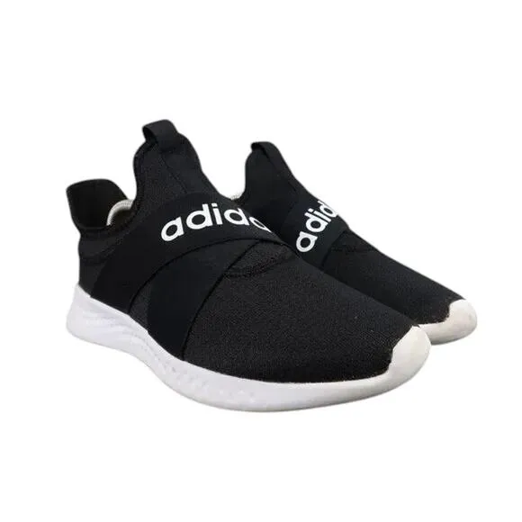 Adidas Shoes Womens 9 Athletic Trainers Slip On Puremotion Adapt Sneakers Black