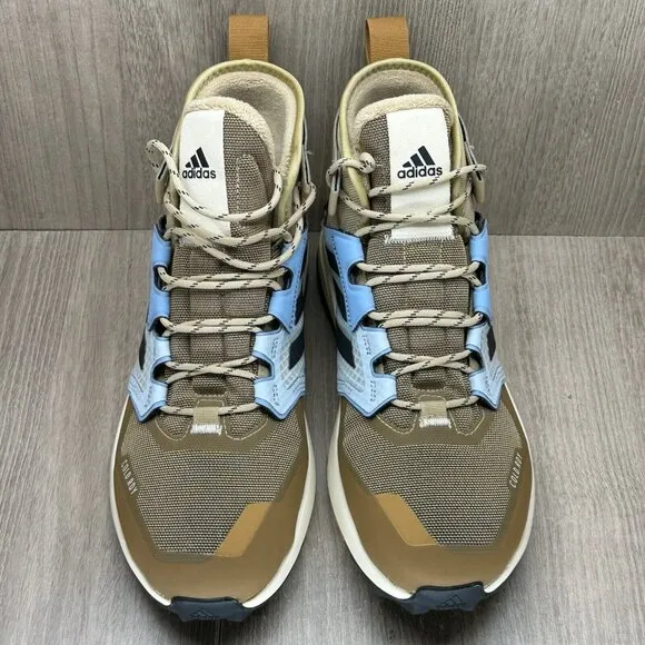 Adidas Shoes Womens Size 8.5 Terrex Trailmaker Mid COLD.RDY Hiking Brown Blue