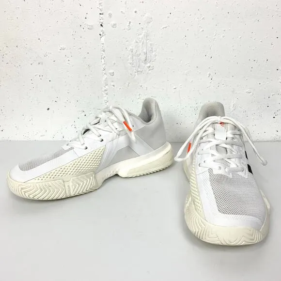 Adidas Solematch Bounce Tokyo Tennis Shoes Textile Upper Cloud White Size 8