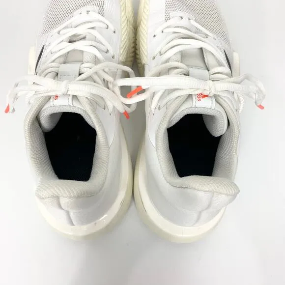 Adidas Solematch Bounce Tokyo Tennis Shoes Textile Upper Cloud White Size 8