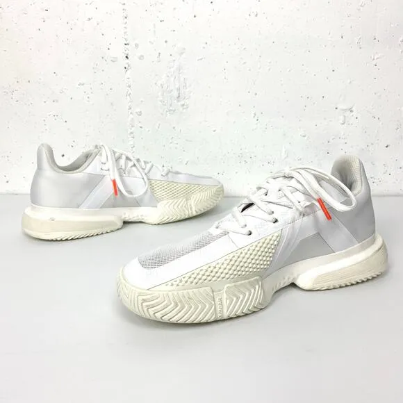 Adidas Solematch Bounce Tokyo Tennis Shoes Textile Upper Cloud White Size 8