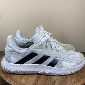 Adidas Solematch control Mens White And black Size 12.5 Tennis shoes