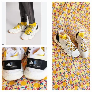 Adidas Stella McCartney ASMC Climacool Vento Sneaker white yellow black