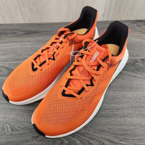 Adidas Terrex Soulstride Ultra Size 12 Red Orange White Trail Running Shoes