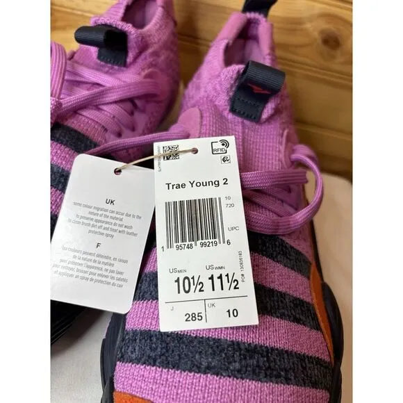 Adidas Trae Young 2.0 Stratosphere Boost‎ Basketball Shoes Pink Size 10.5 $140