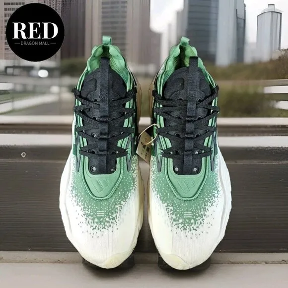 Adidas Trae Young 3 Low Grey Green Basketball Shoes IE2703 - Men's Size 9.5
