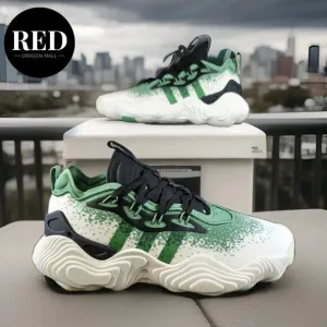 Adidas Trae Young 3 Low Grey Green Basketball Shoes IE2703 - Men's Size 9.5