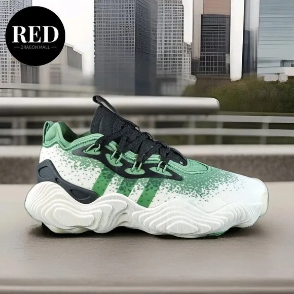 Adidas Trae Young 3 Low Grey Green Basketball Shoes IE2703 - Men's Size 9.5