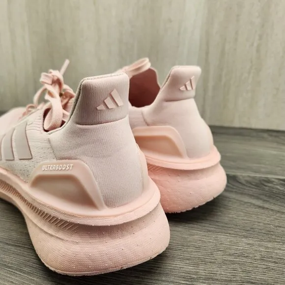 Adidas Ultraboost 5X Size 7.5 Womens Sandy Pink Lifestyle Running Shoes JH7253