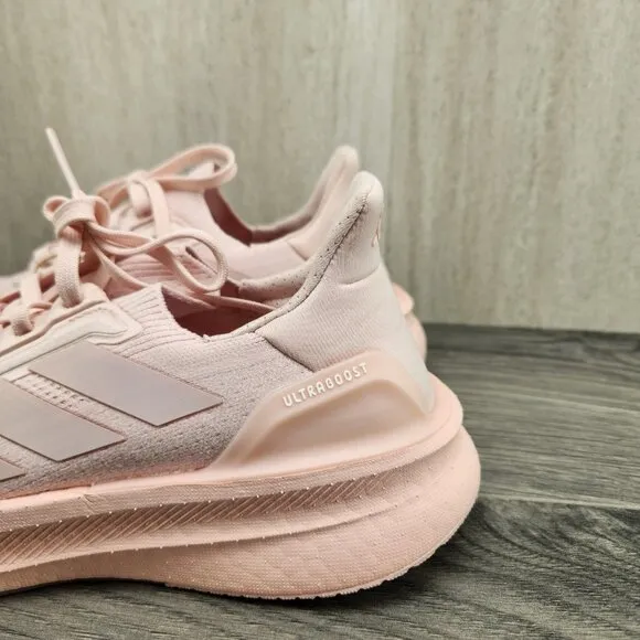 Adidas Ultraboost 5X Size 7.5 Womens Sandy Pink Lifestyle Running Shoes JH7253