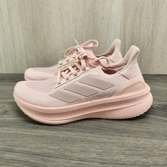 Adidas Ultraboost 5X Size 7.5 Womens Sandy Pink Lifestyle Running Shoes JH7253