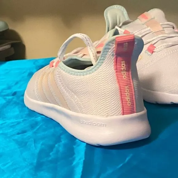 Adidas Women's Cloudform Pure 2.0 White Running Shoes Size 9 NWT
